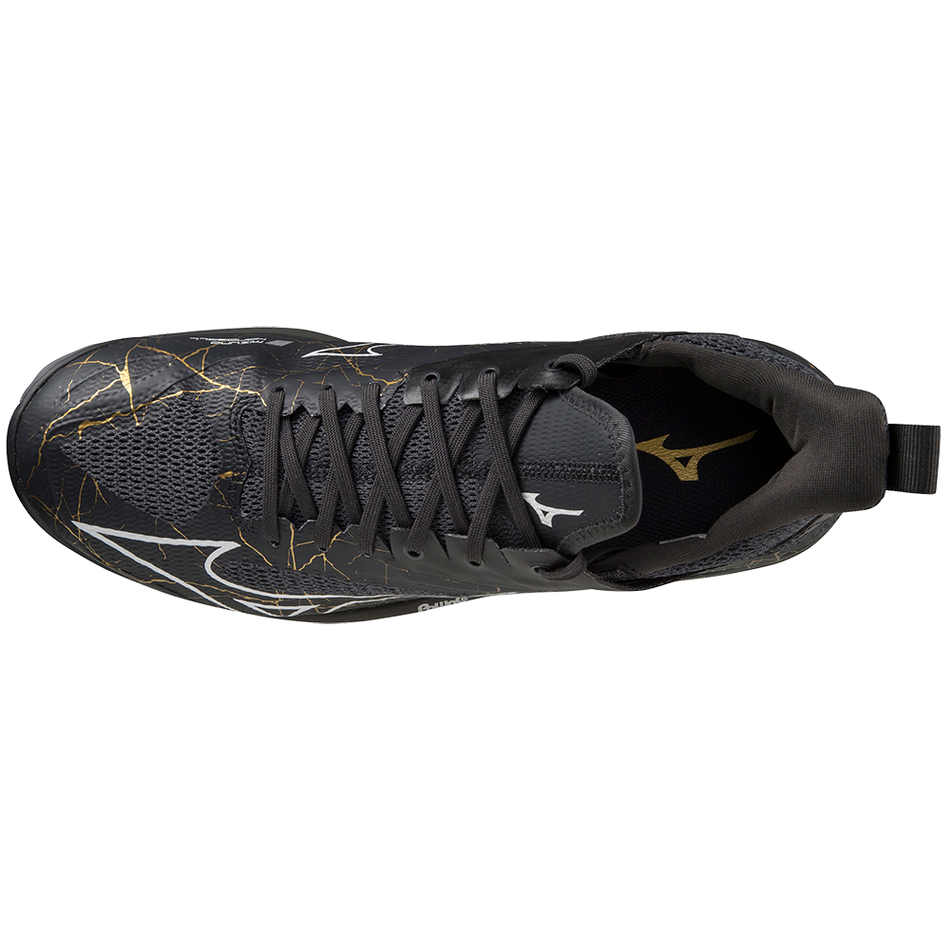 Mizuno Wave Mirage 4 Black Oyster/White/MP Gold