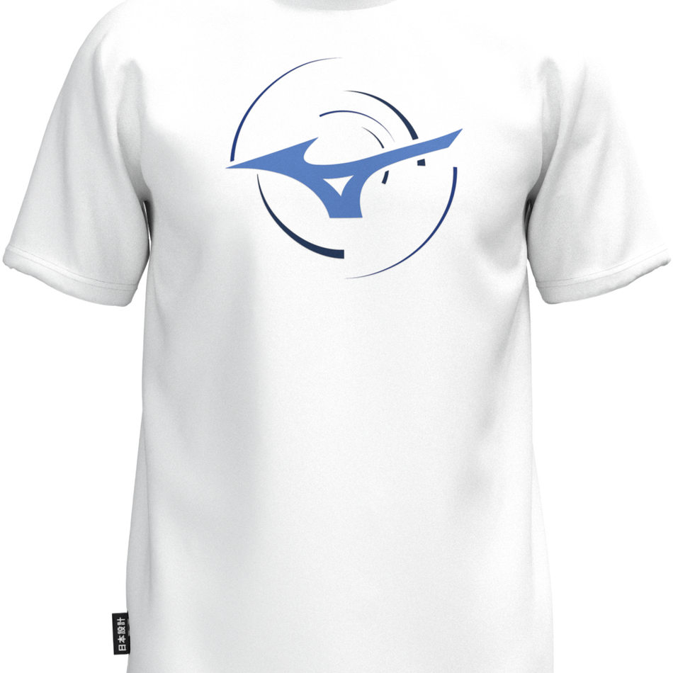 Mizuno Athletic RB T-shirt(M) WHITE