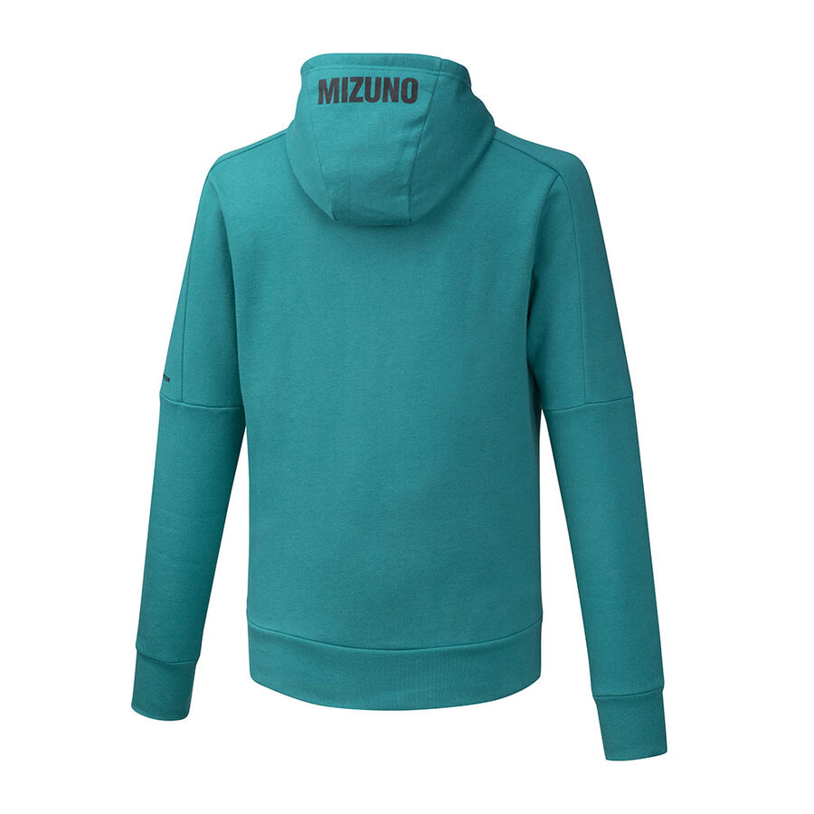 Mizuno Heritage Hoody Blue Grass