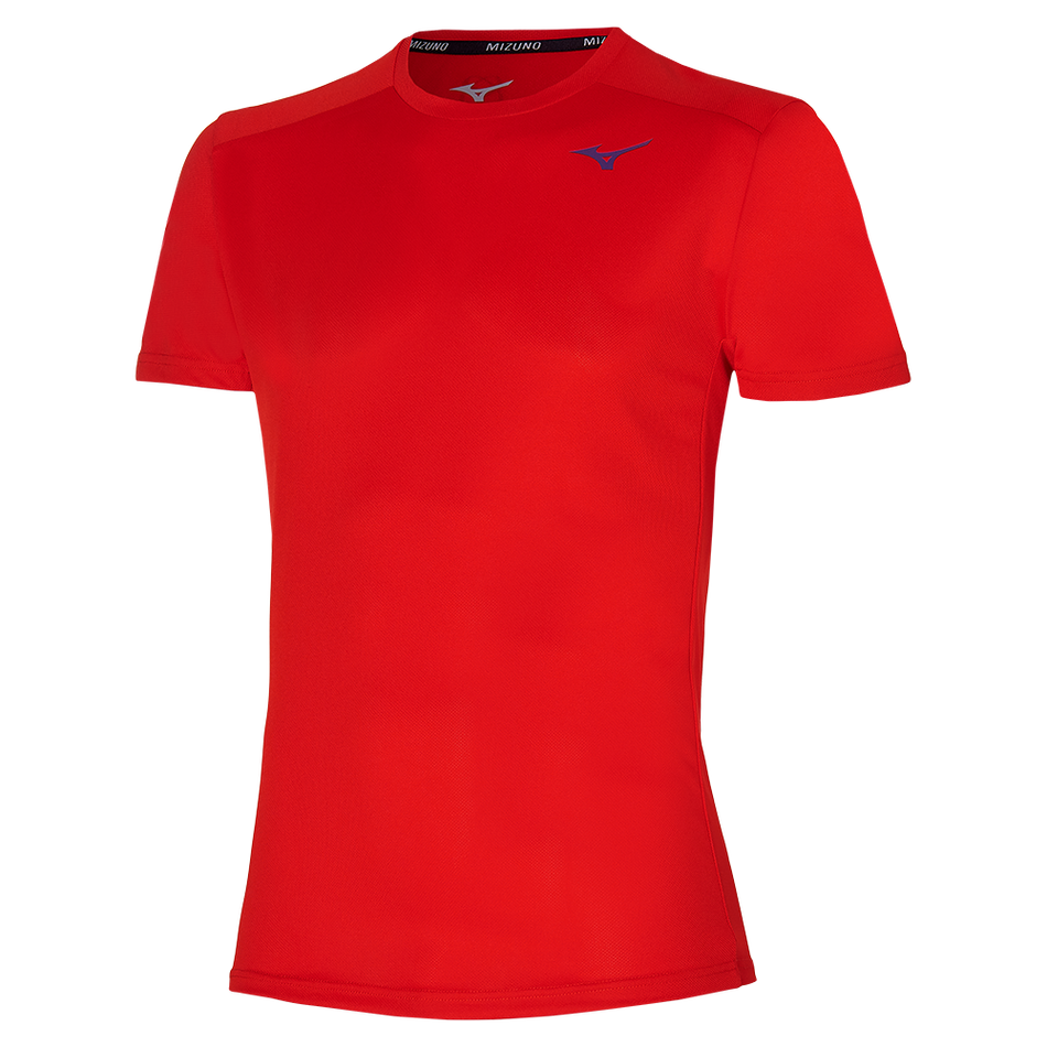 Mizuno MIZUNO TWO LOOPS 88 TEE Fiery Red