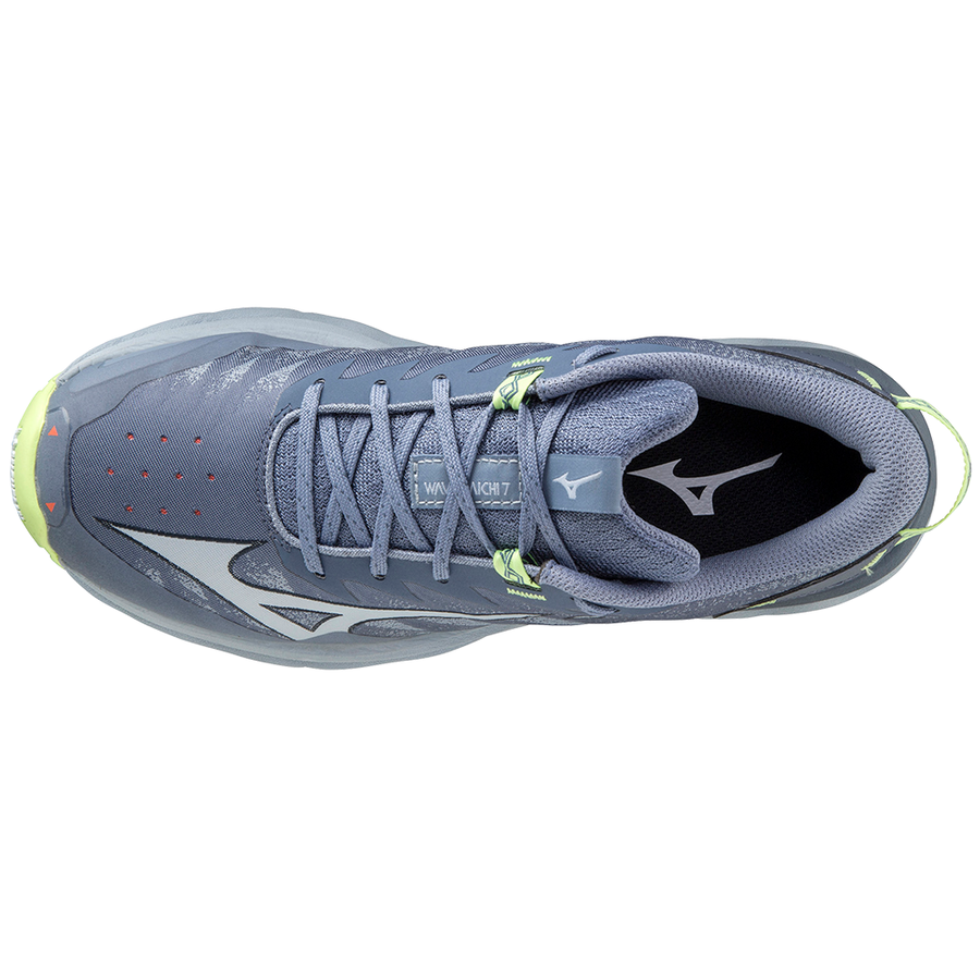 Mizuno WAVE DAICHI 7(W) VIndigo/SubduedB/NeoLime