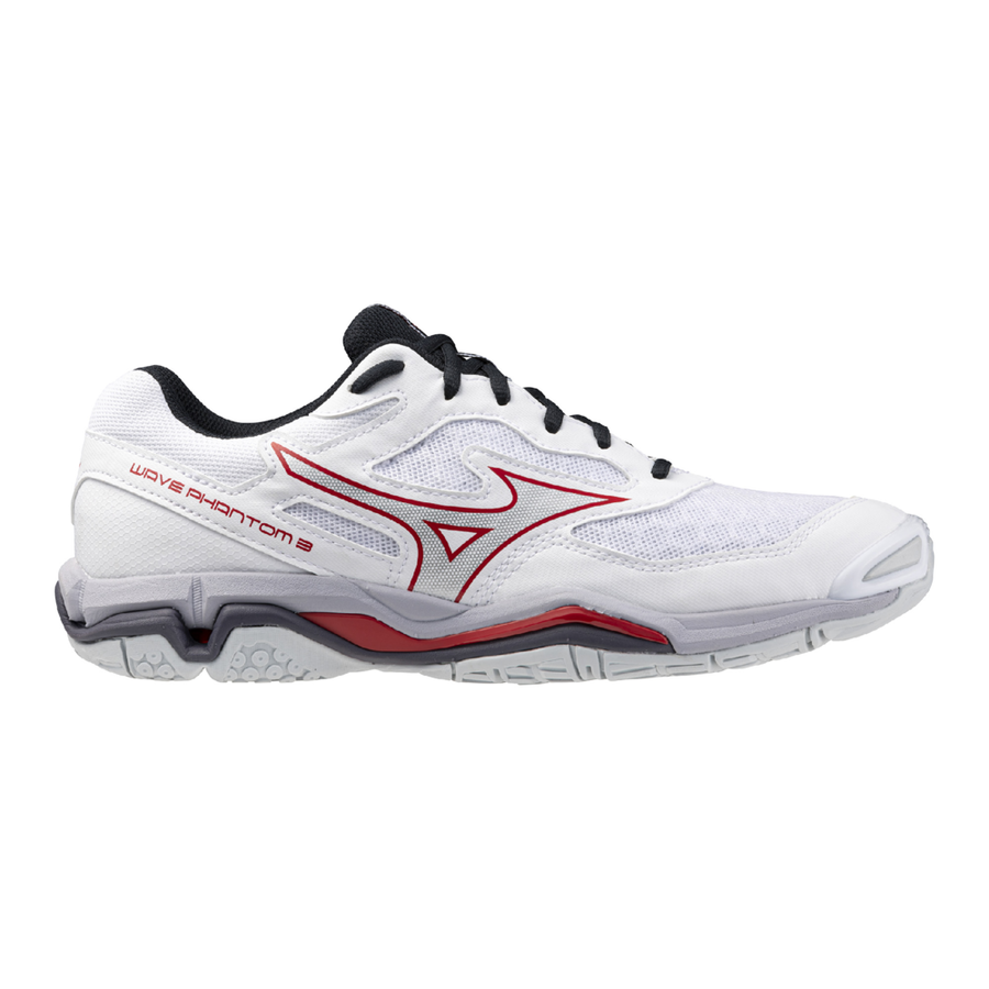 Mizuno WAVE PHANTOM 3 White/salsa/vulcan