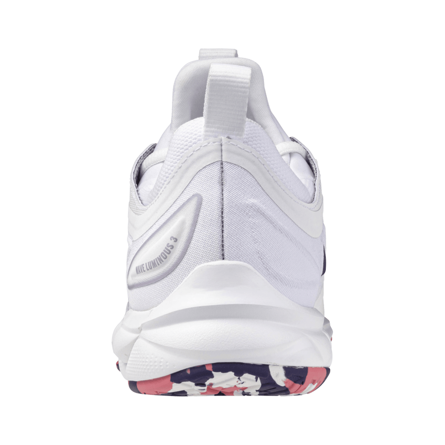 Mizuno WAVE LUMINOUS 3 White/VioletIndigo/CamelliaRos