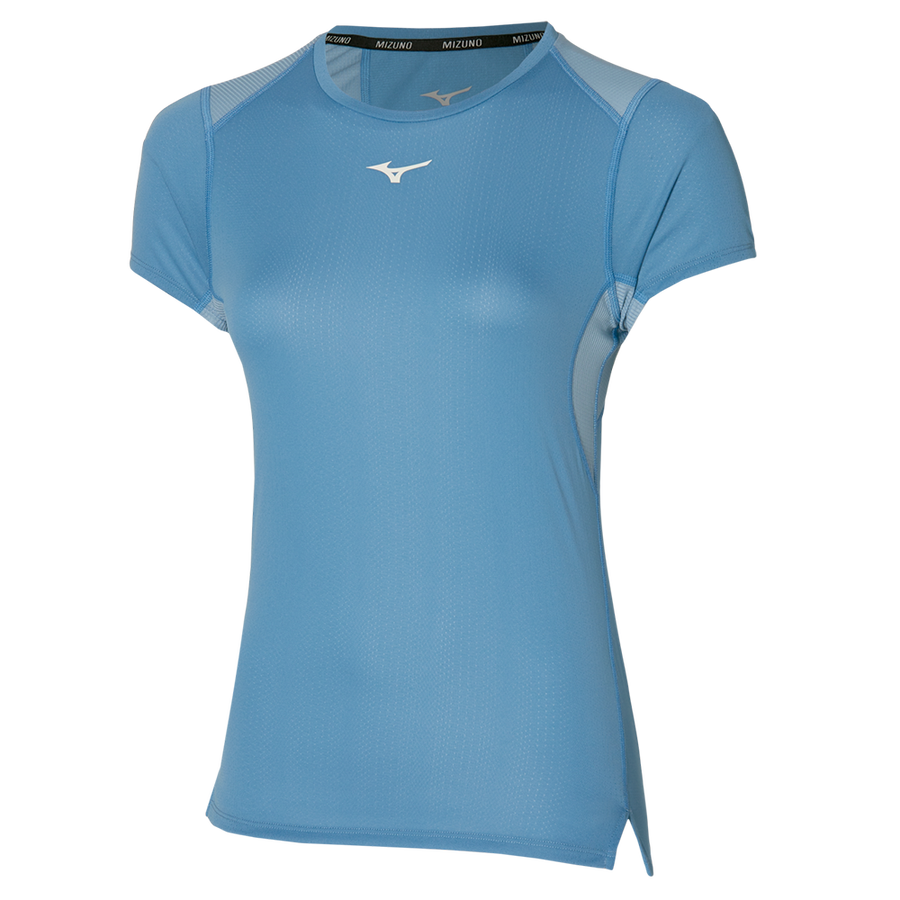 Mizuno DRYAEROFLOW T-SHIRT Parisian blue