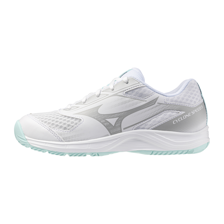 Mizuno CYCLONE SPEED 5 White/Blue Tint