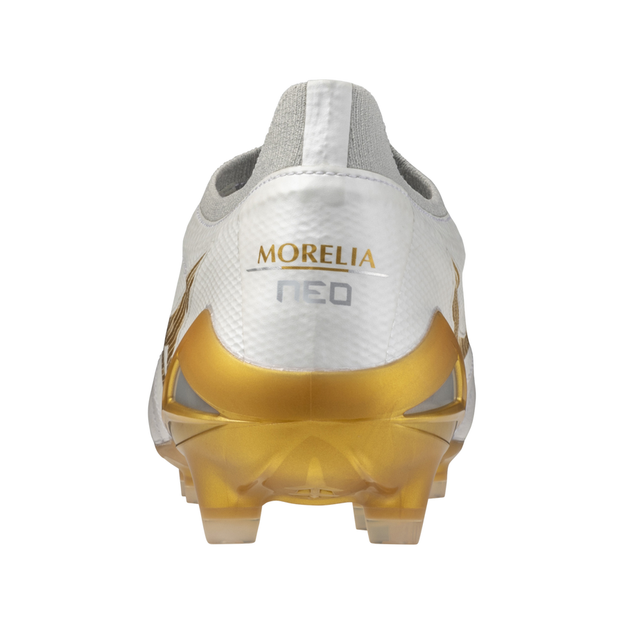 Mizuno MORELIA NEO IV β ELITE White/MP Gold/Cool Gray 3C