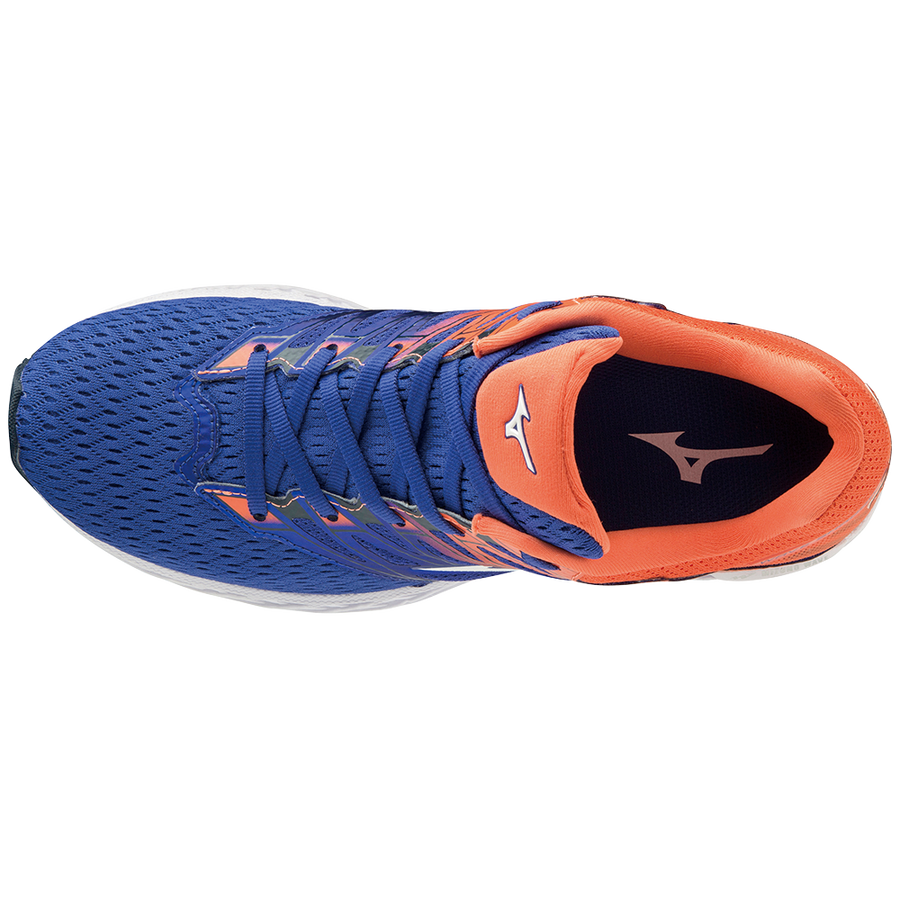 Mizuno WAVE SHADOW 2 RBlue/White/Nasturtium