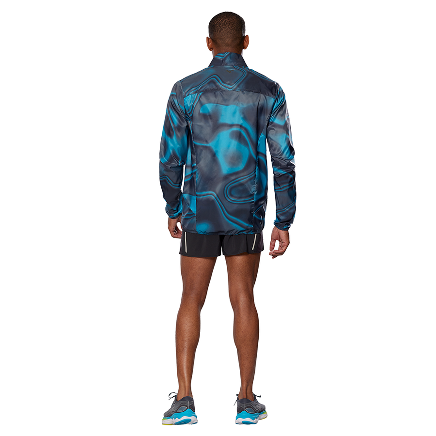 Mizuno Premium Aero Jacket Hawaiian Ocean/Black
