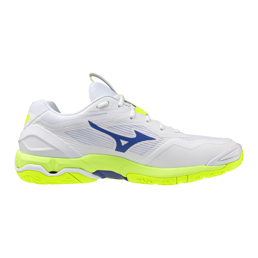 Mizuno WAVE STEALTH 6 White/Lightning Yellow/Dazzlin