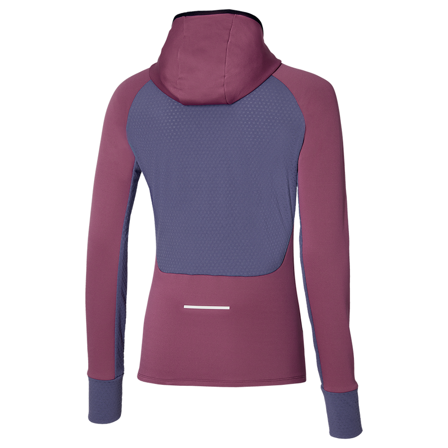 Mizuno Warmalite Hooded LS Violet quartz