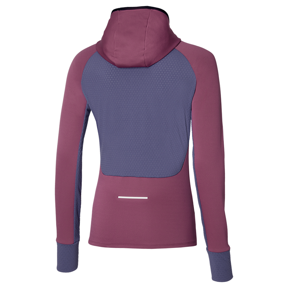 Mizuno Warmalite Hooded LS Violet quartz