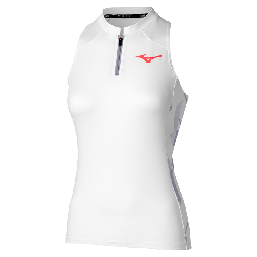 Mizuno Daybreakers Printed Tank White / Icelandic Blue
