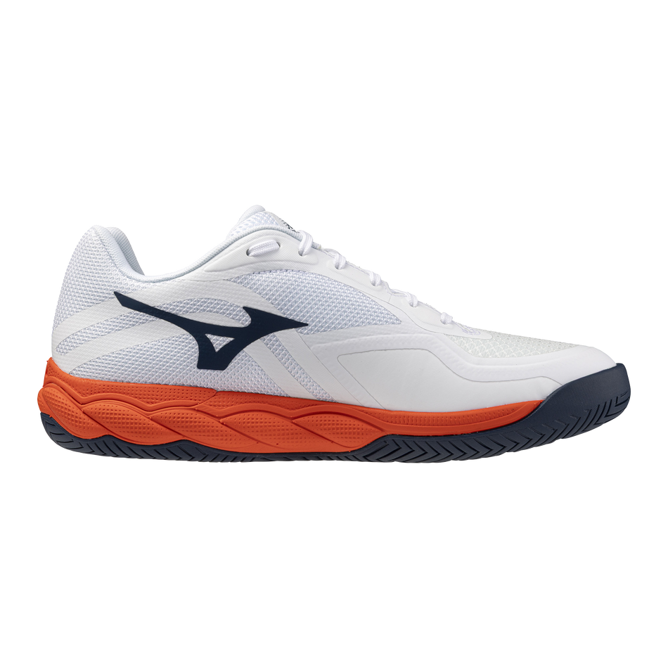 Mizuno WAVE ENFORCE COURT 2 AC White/insignia Blue/orange.com