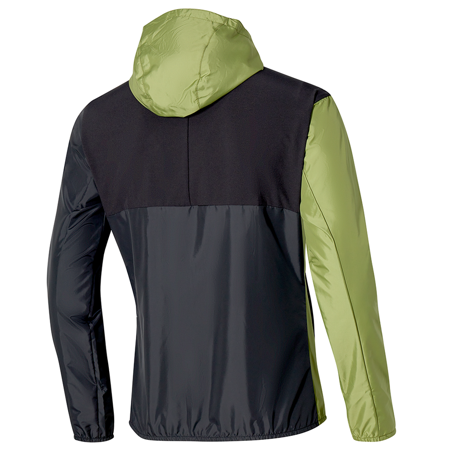 Mizuno Release Hooded Jcket Calliste Green