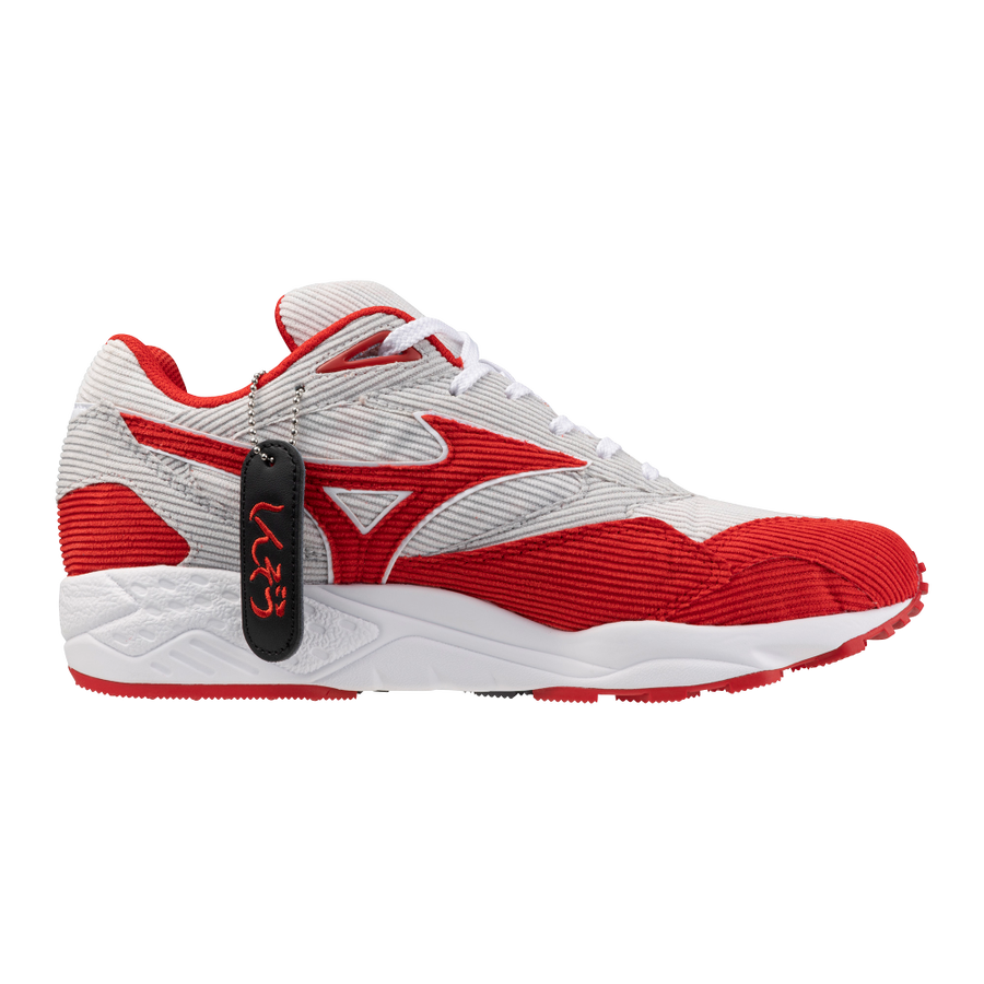 Mizuno CONTENDER SHINZO Cool Gray 3C/Highrisk Red/White