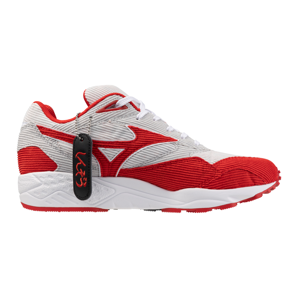 Mizuno CONTENDER SHINZO Cool Gray 3C/Highrisk Red/White