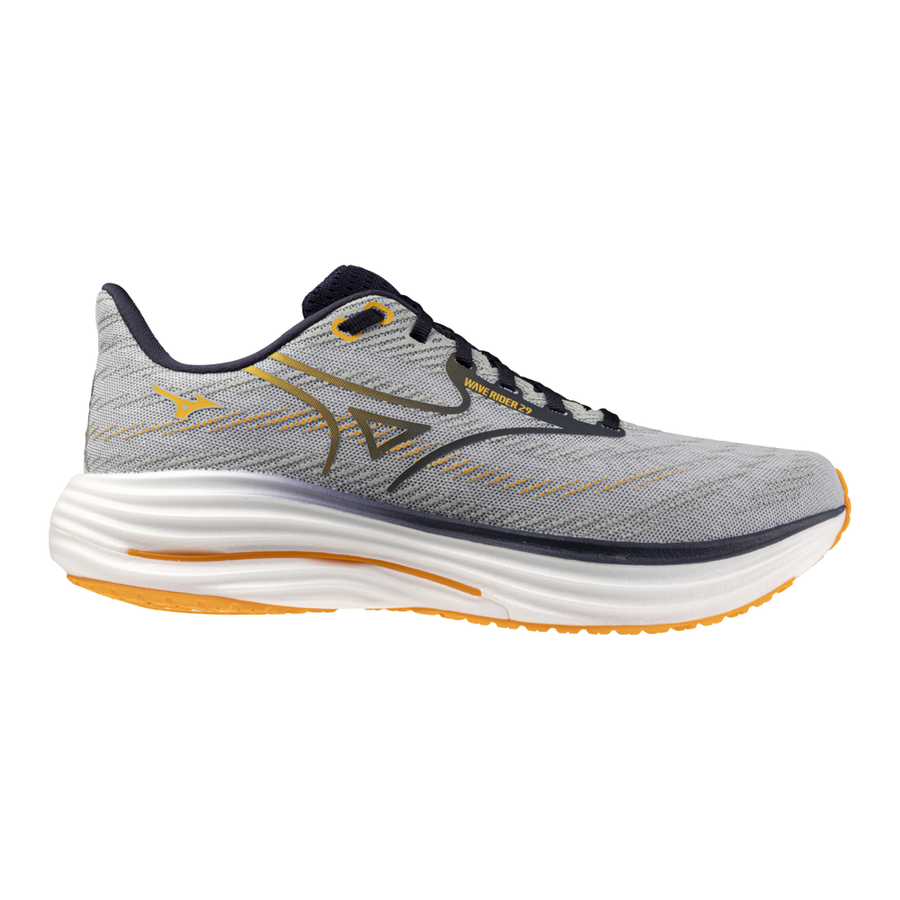 Mizuno WAVE RIDER 29 Harbor Mist/Baritone Blue/Tang Orange