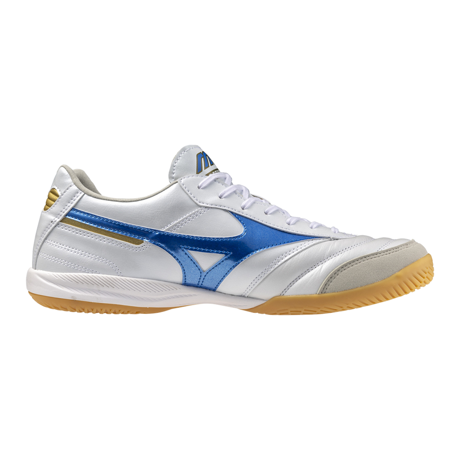 Mizuno MORELIA SALA ELITE IN White/laser blue/gold