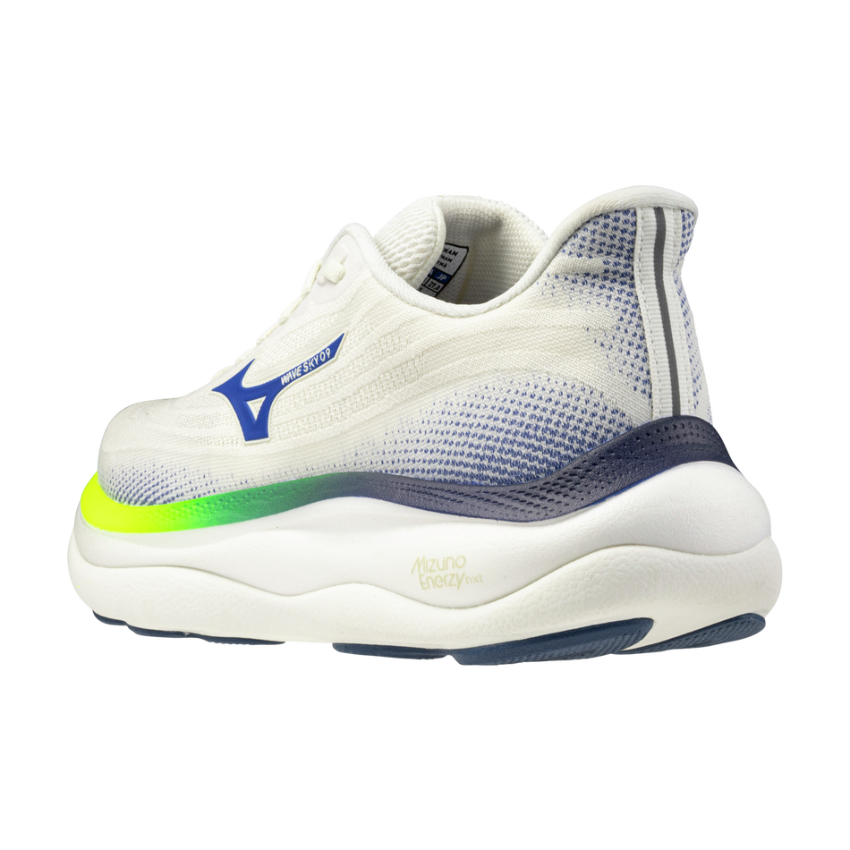 Mizuno WAVE SKY 9 Snow White/Surf the Web/Lightn