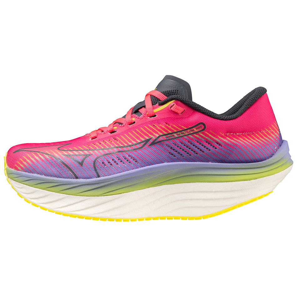 Mizuno WAVE REBELLION PRO H-VPink/OBlue/PPunch