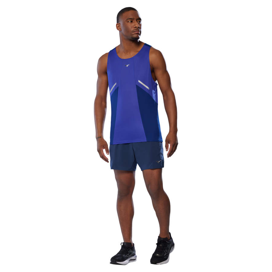 Mizuno DRYAEROFLOW TANK Reflexblue