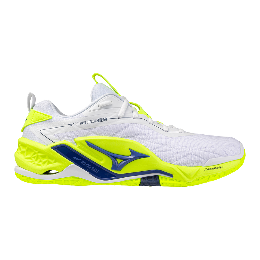 Mizuno WAVE STEALTH NEO 2 White/Lightning Yellow/Dazzlin