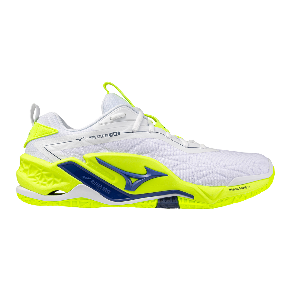 Mizuno WAVE STEALTH NEO 2 White/Lightning Yellow/Dazzlin