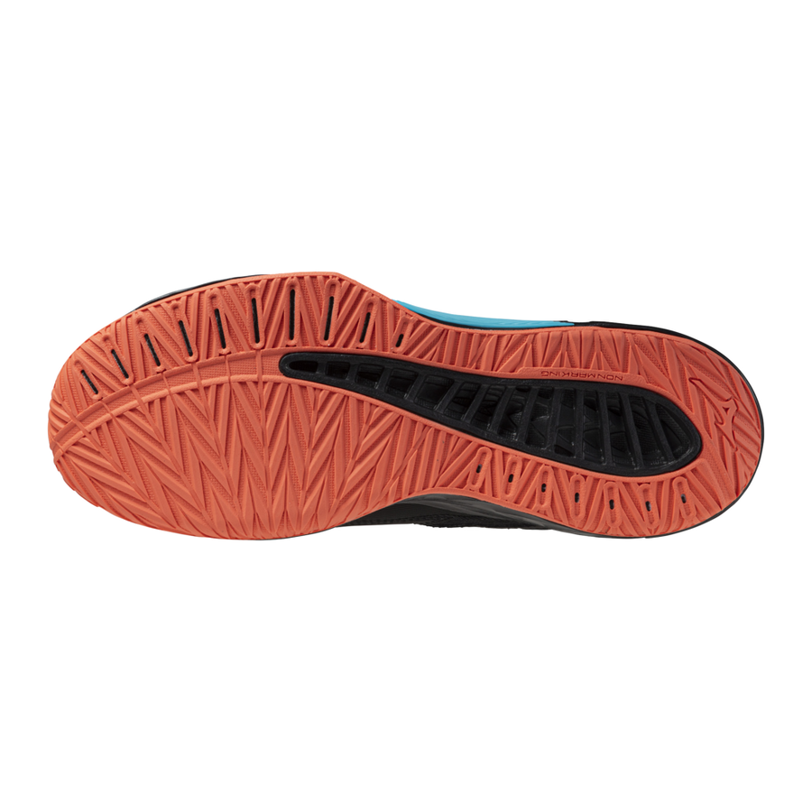 Mizuno THUNDER BLADE Z Black/Neon Flame/Peacock Blue
