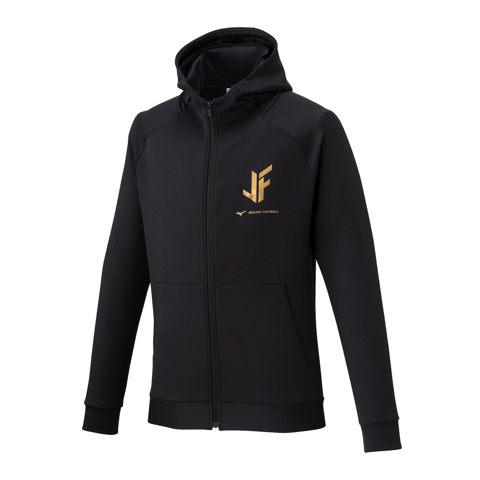 Mizuno JF SWEAT HOODIE FULL ZIP Black