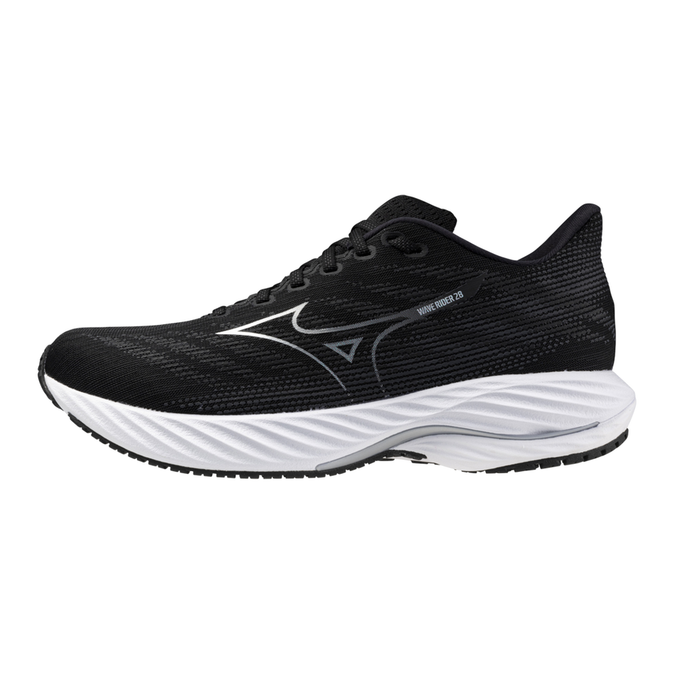 Mizuno WAVE RIDER 28 2E Black/silver/ebony