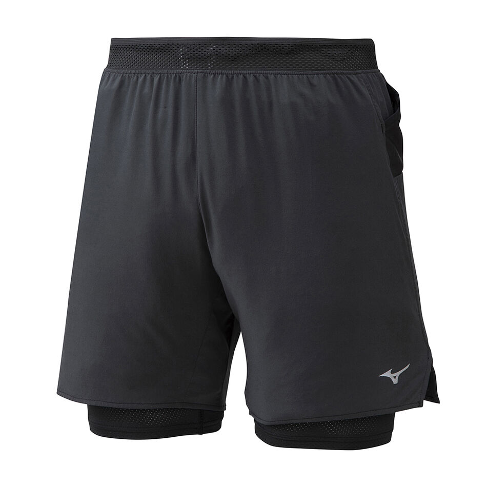 Mizuno ER 7.5 2in1 Short Black