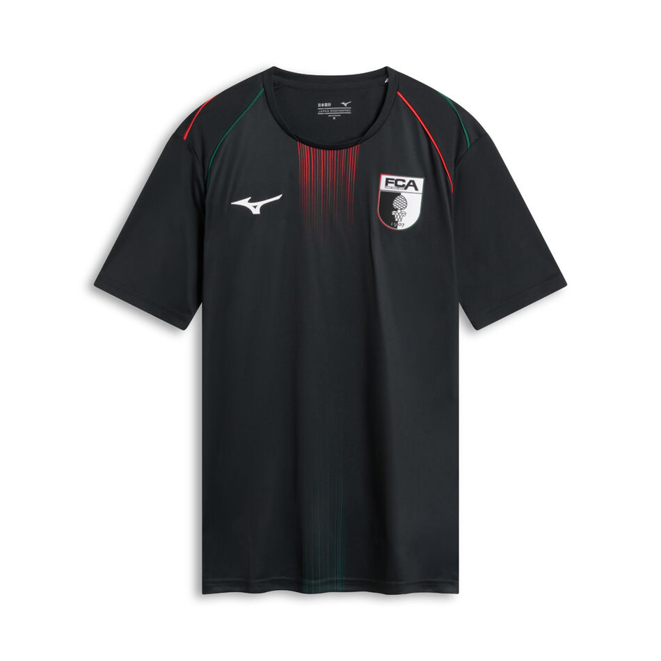 Mizuno Pre Match S/S Jersey FC Augsburg Black