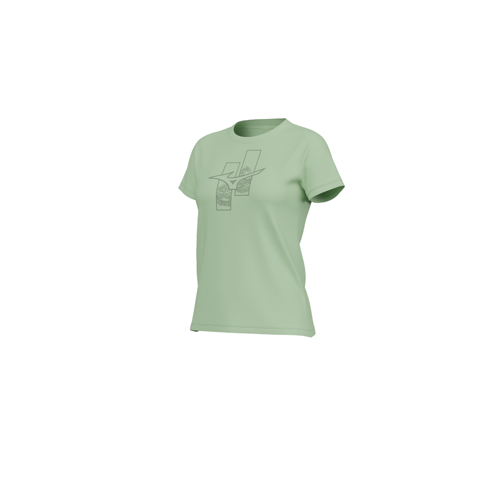 Mizuno Athleticwear runbird t-shirt Pistachio green