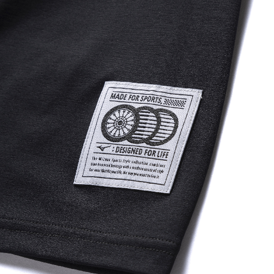 Mizuno Short Sleeve Monochrome Tee Black