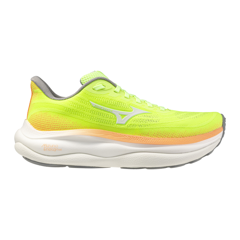 Mizuno WAVE SKY 9 Lime Pulp/white/flamingo Coral