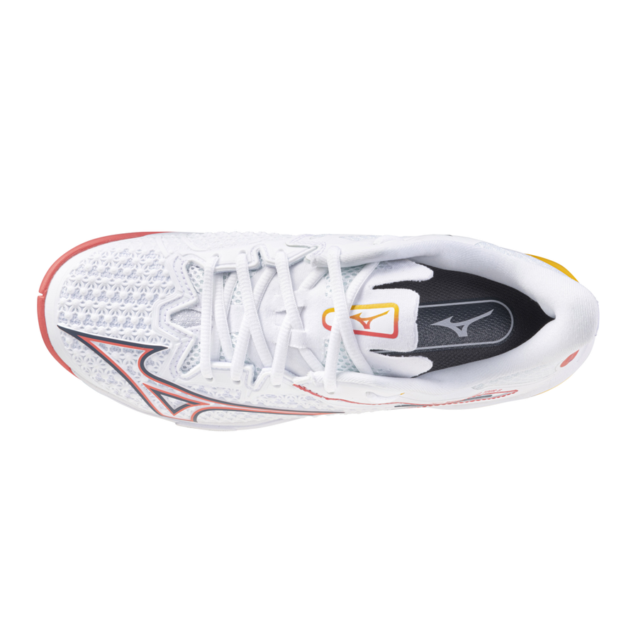 Mizuno WAVE EXCEED TOUR 6 AC White/Calypso Coral/Icelandic Blue