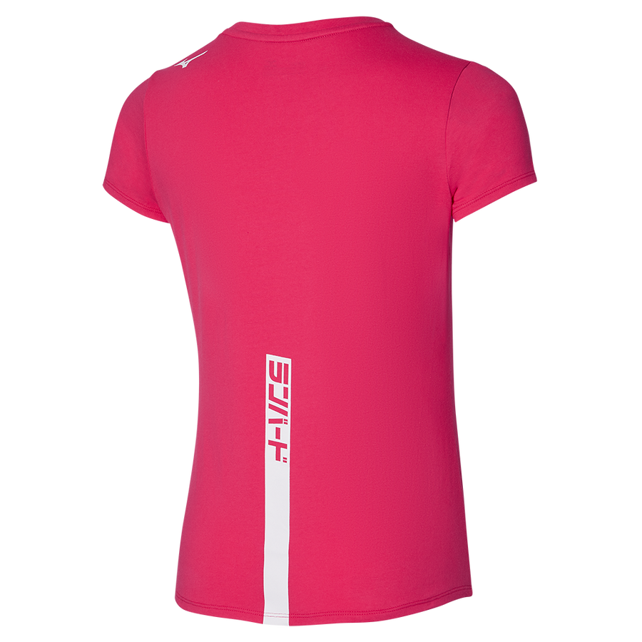 Mizuno Mizuno Tee Rose Red