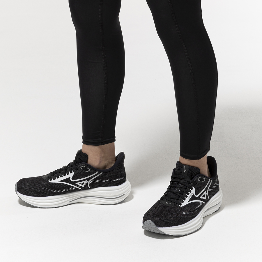 Mizuno WAVE RIDER 29 Black Sand/White/Black