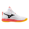 Mizuno WAVE MOMENTUM PRO MID White/Fiery Coral 2/Citrus