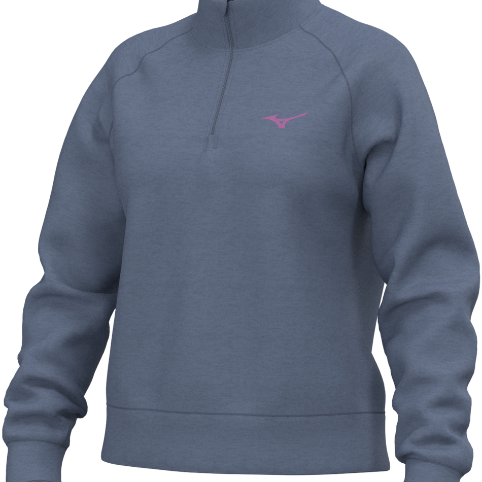 Mizuno Athletic 1/4 Zip top(W) WILD WIND