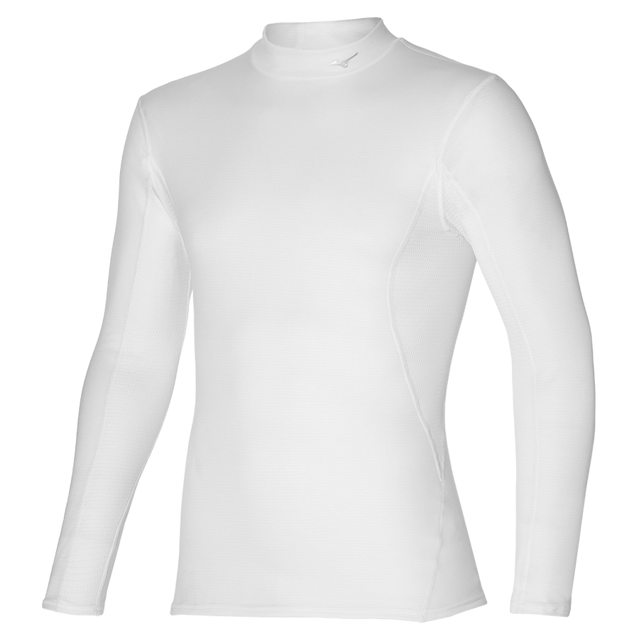 Mizuno Mid Weight High Neck White