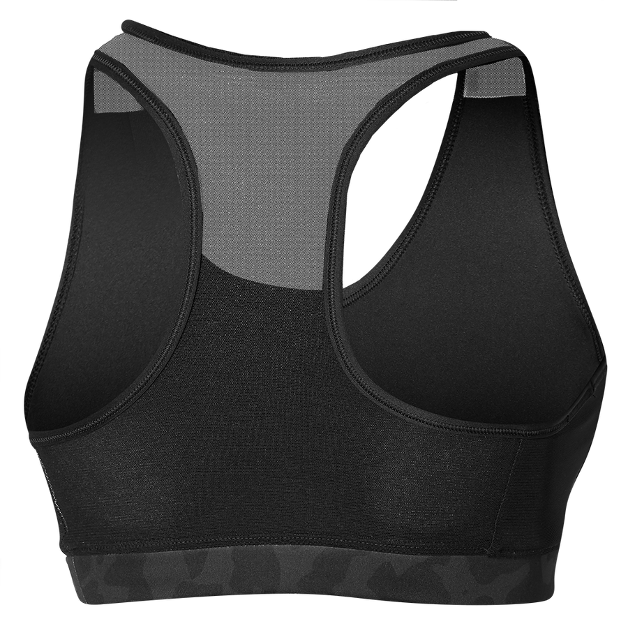 Mizuno Alpha Graphic Bra Black