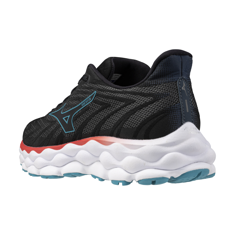 Mizuno WAVE SKY 8 Black/Black/Enamel Blue