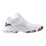 Mizuno WAVE LIGHTNING Z8 MID White/VioletIndigo/CamelliaRos