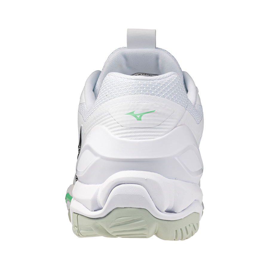 Mizuno WAVE STEALTH 6 White/Black/Frozen Emerald