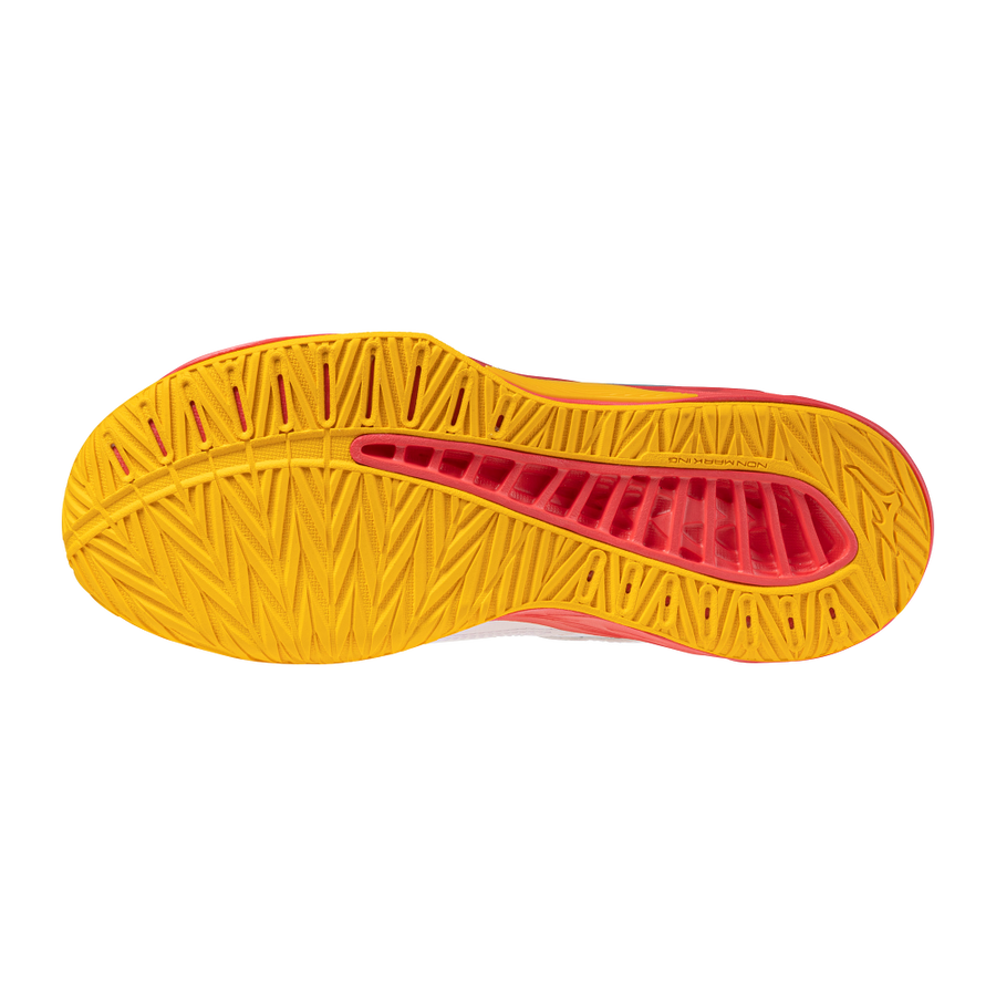 Mizuno LIGHTNING STAR Z7 Jr White/Fiery Coral 2/Citrus