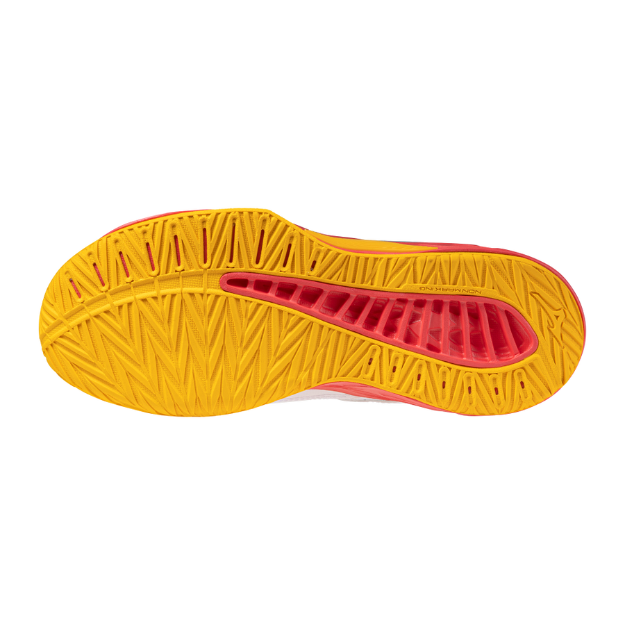 Mizuno LIGHTNING STAR Z7 Jr White/Fiery Coral 2/Citrus