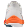 Mizuno WAVE REBELLION SONIC White/Light Orange/Blue Ashes