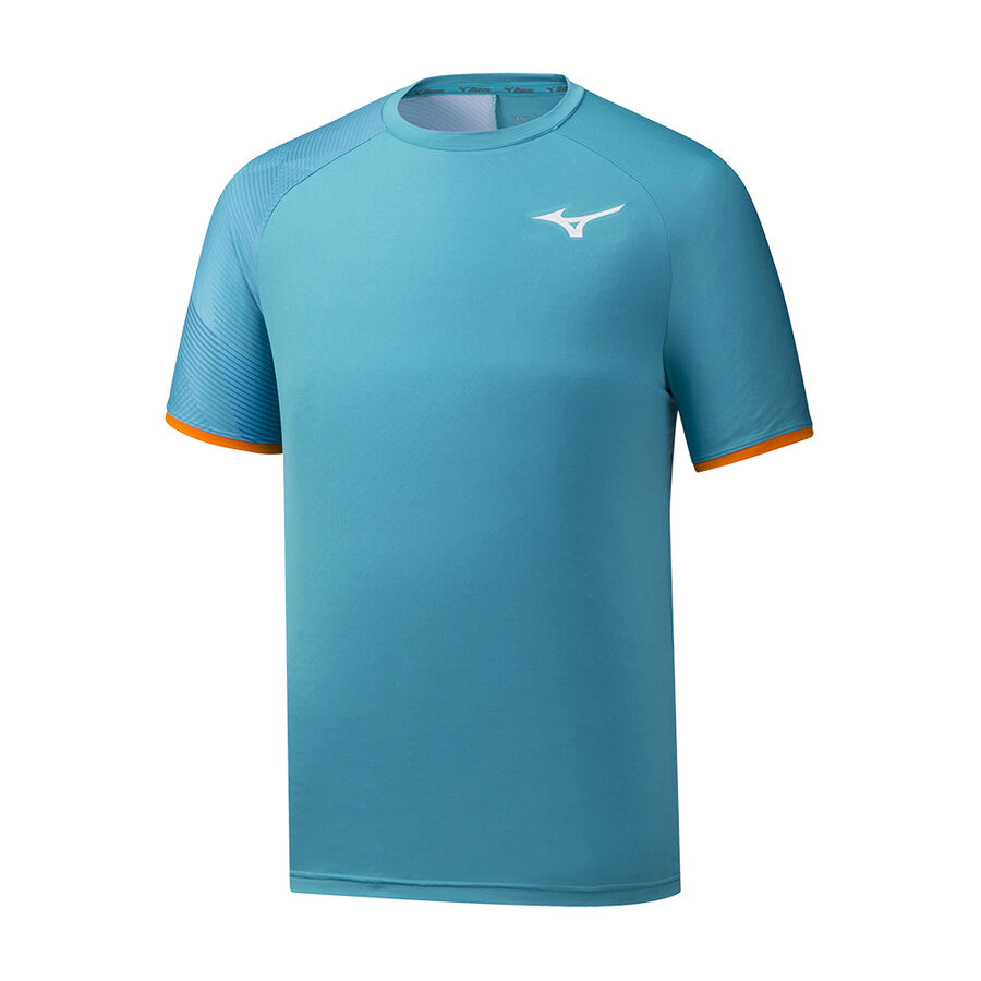 Mizuno Shadow Tee Peacock