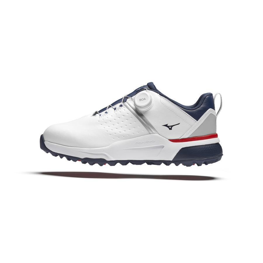 Mizuno Hazard Enerzy Boa White/Dress Blues